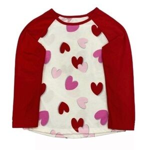 NWT. WAY TO CELEBRATE Red and Pink Heart Toddler Shirt